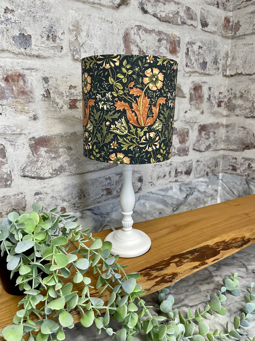 Thumbnail: william morris crompton floral lampshades by berry and grouse