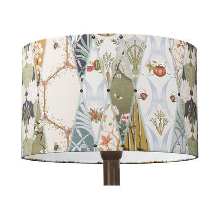 Angel Strawbridge nouveau wallpaper fabric lampshade