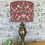 Thumbnail: william morris strawberry thief in red medium lampshades berry grouse