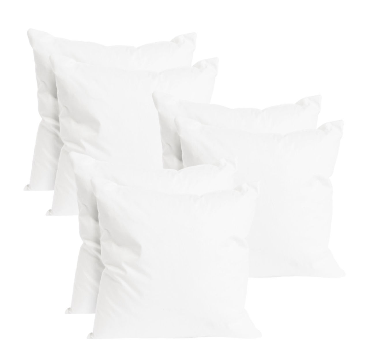 Collection on Micro Loft polyester cushion inserts