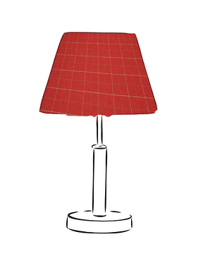 Kintyre Fabric Stencil Examples.zip - Kintyre Concorde Lampshade.png
