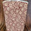 Thumbnail: william morris mallow wine red waste paper bin with silver trim