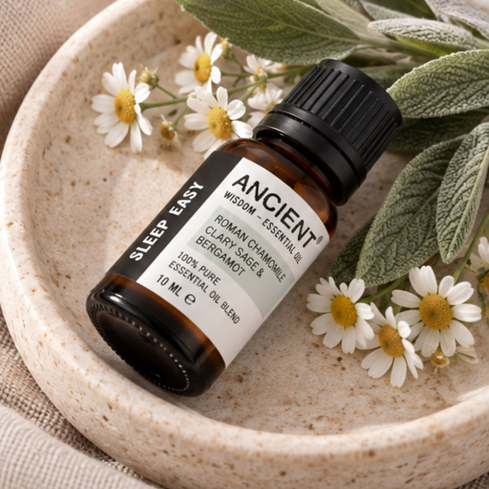 Sleep Easy essential oil blend 10ml with Roman Chamomile Clary Sage and Bergamot
