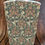 Thumbnail: william morris orchid in nightshade waste paper bin with silver trim
