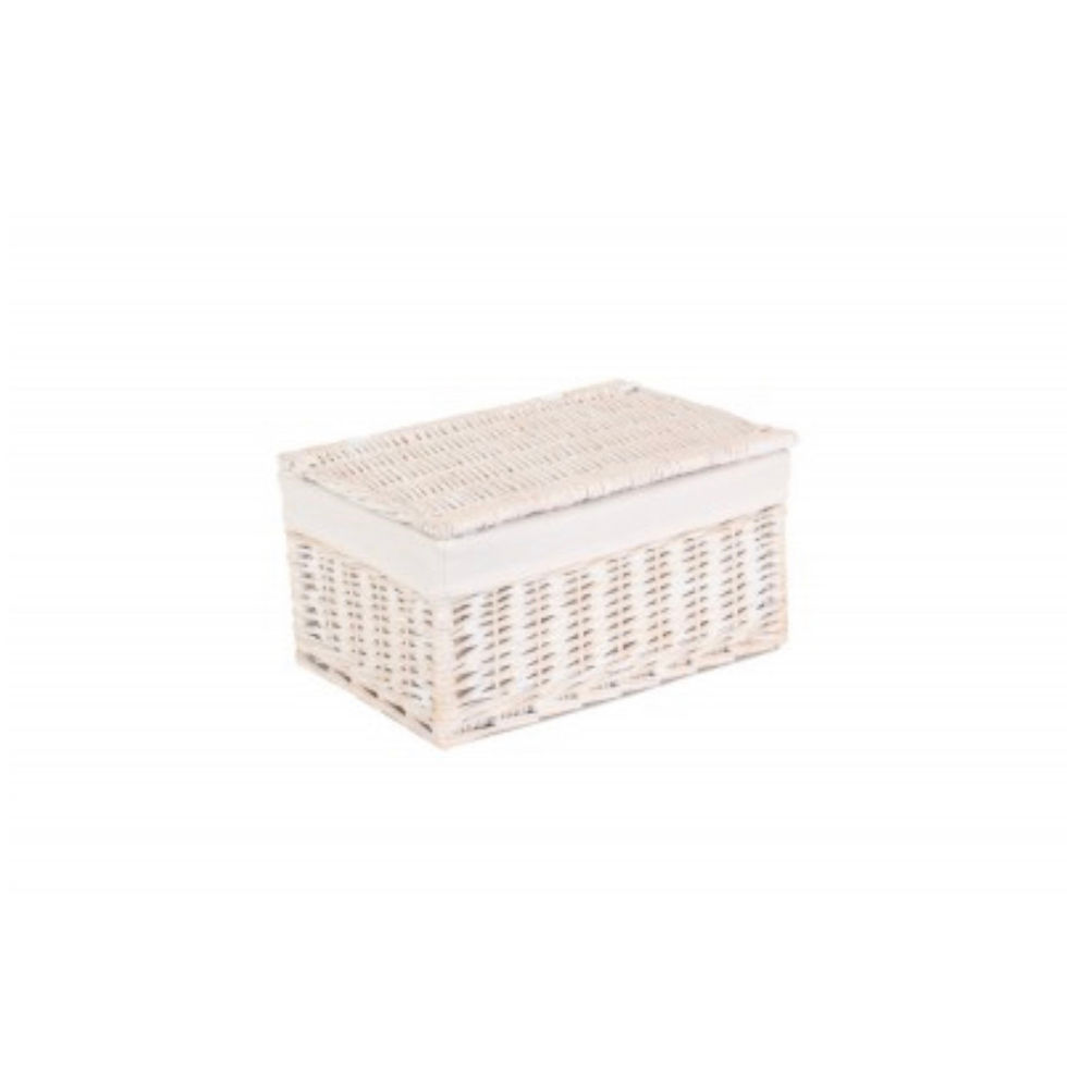 Thumbnail: The Dune Willow Storage Set | White-Wash Hampers