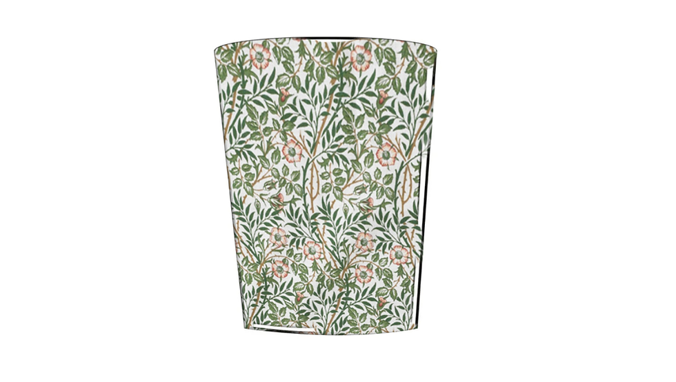 william morris sweet briar waste paper bin