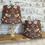 Thumbnail: william morris strawberry thief in red medium lampshades berry grouse