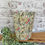 Thumbnail: William Morris Golden Lily  waste paper bin gold copper silver trim office storage trash can floral vintage