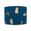 Thumbnail: 30cm drum wrendale dog navy lampshade
