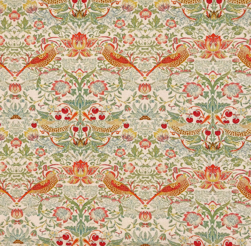william morris strawberry thief rose mini print lampshades