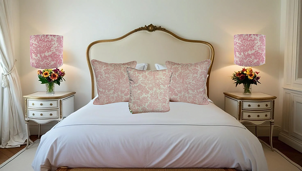 Zen Toile Pink Scatter Cushions