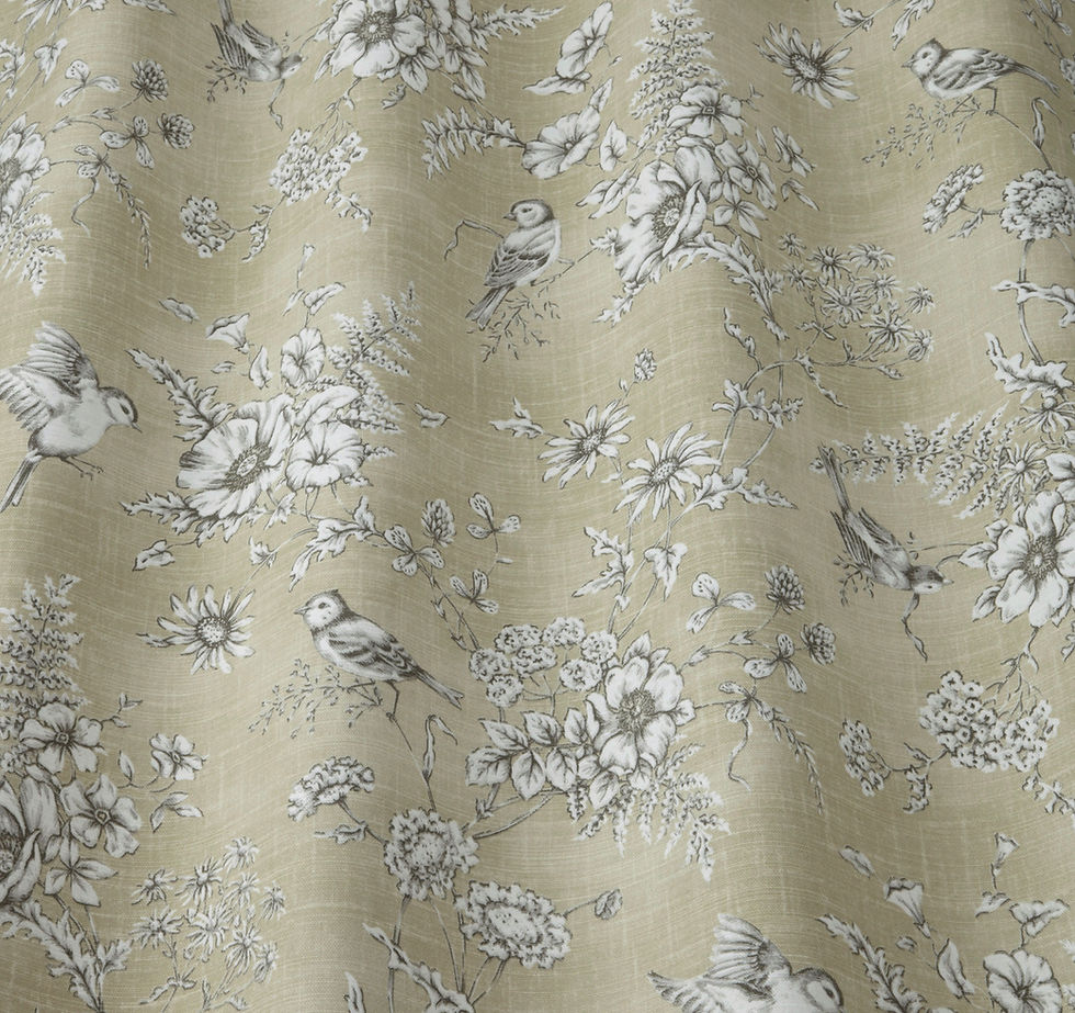iliv toile finch barley cushion multiple 16" 18" 20" synthetic and natural fillings eco recycled handmade UK zip square
