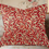 Thumbnail: william morris bough willow crimson scatter cushion