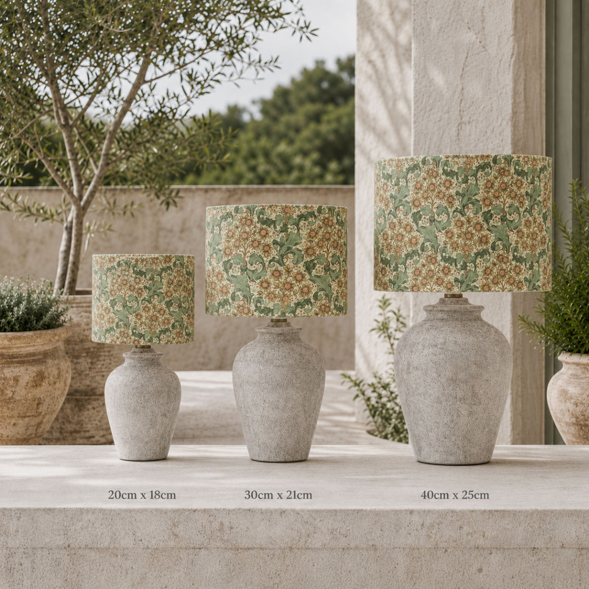 William Morris Orchid Buttercup Lampshade | The Terrace Edit
