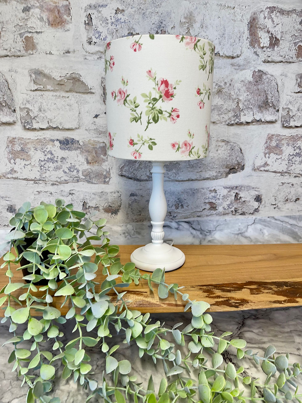 Thumbnail: William Morris Charlotte Rose Lampshade berry and grouse