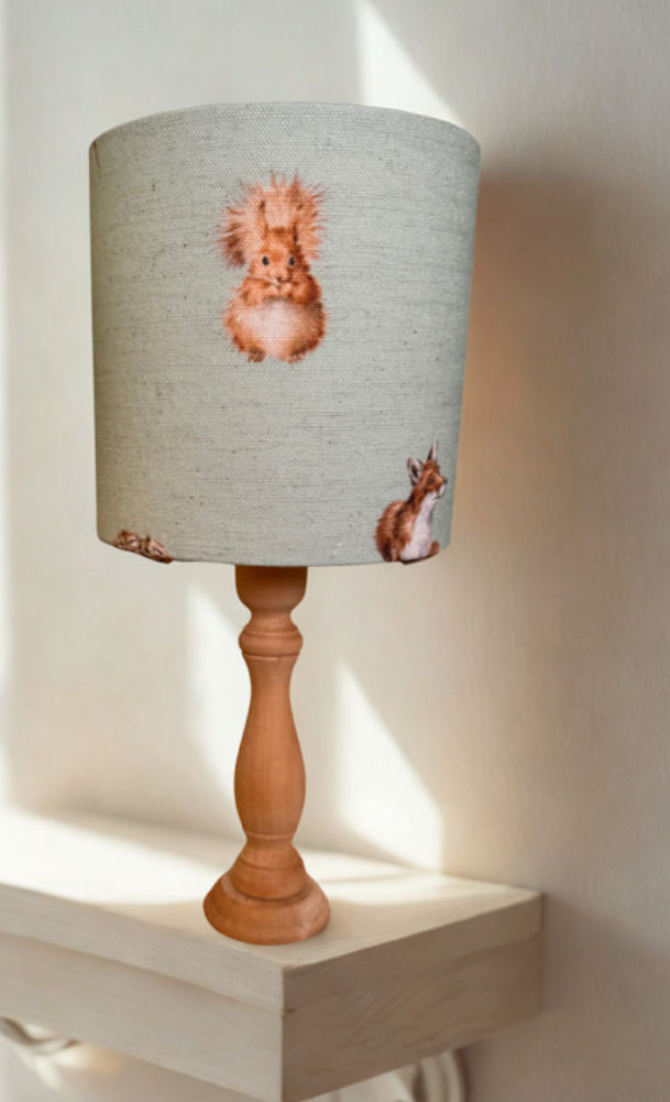 Thumbnail: SALE 15cm Diameter x 15cm Height Wrendale Woodlanders Lampshade