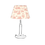 Thumbnail: french toile soft red empire table lampshade