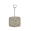 Thumbnail: zen toile marine indigo ceiling drum lampshade