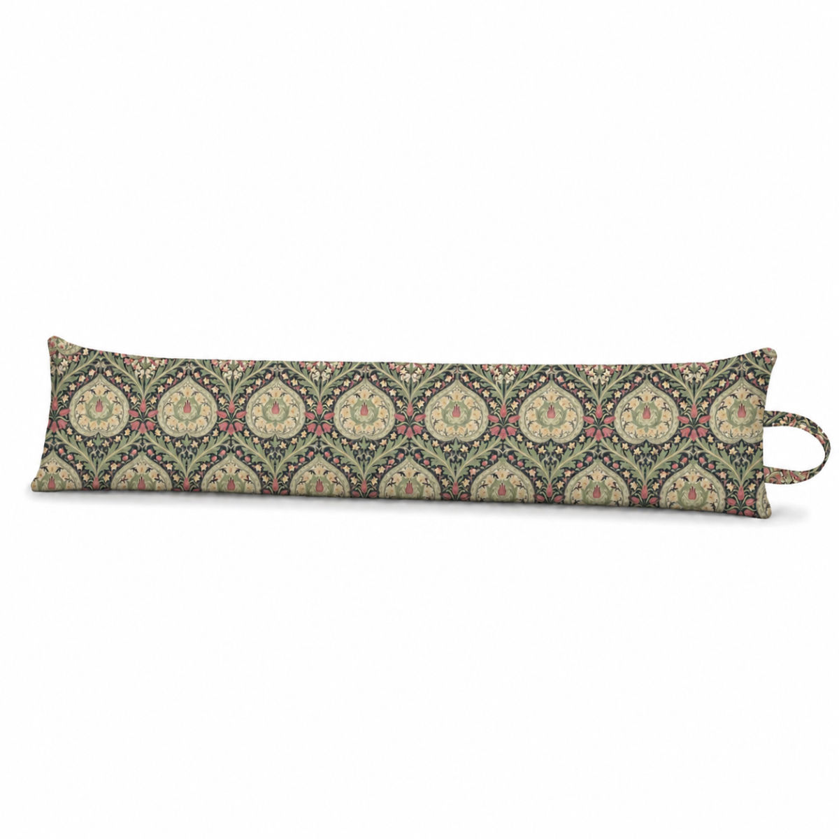 william morris eden midnight door draught excluder