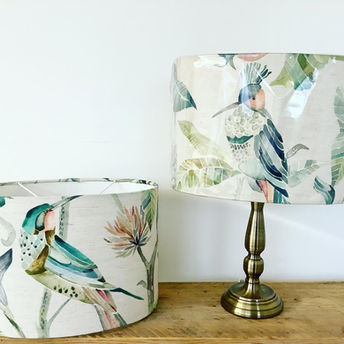 Voyage Colyford Pomegranate Lampshades