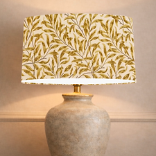 William Morris Bough Ochre Lampshade