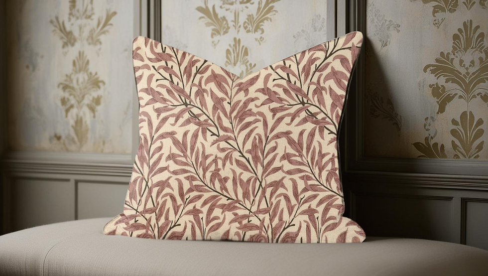 Thumbnail: william morris bough rose scatter cushion