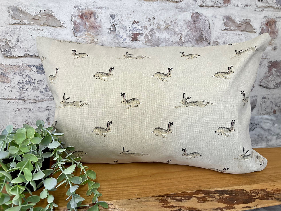 sophie allport hares scatter cushion berry grouse sale clearance