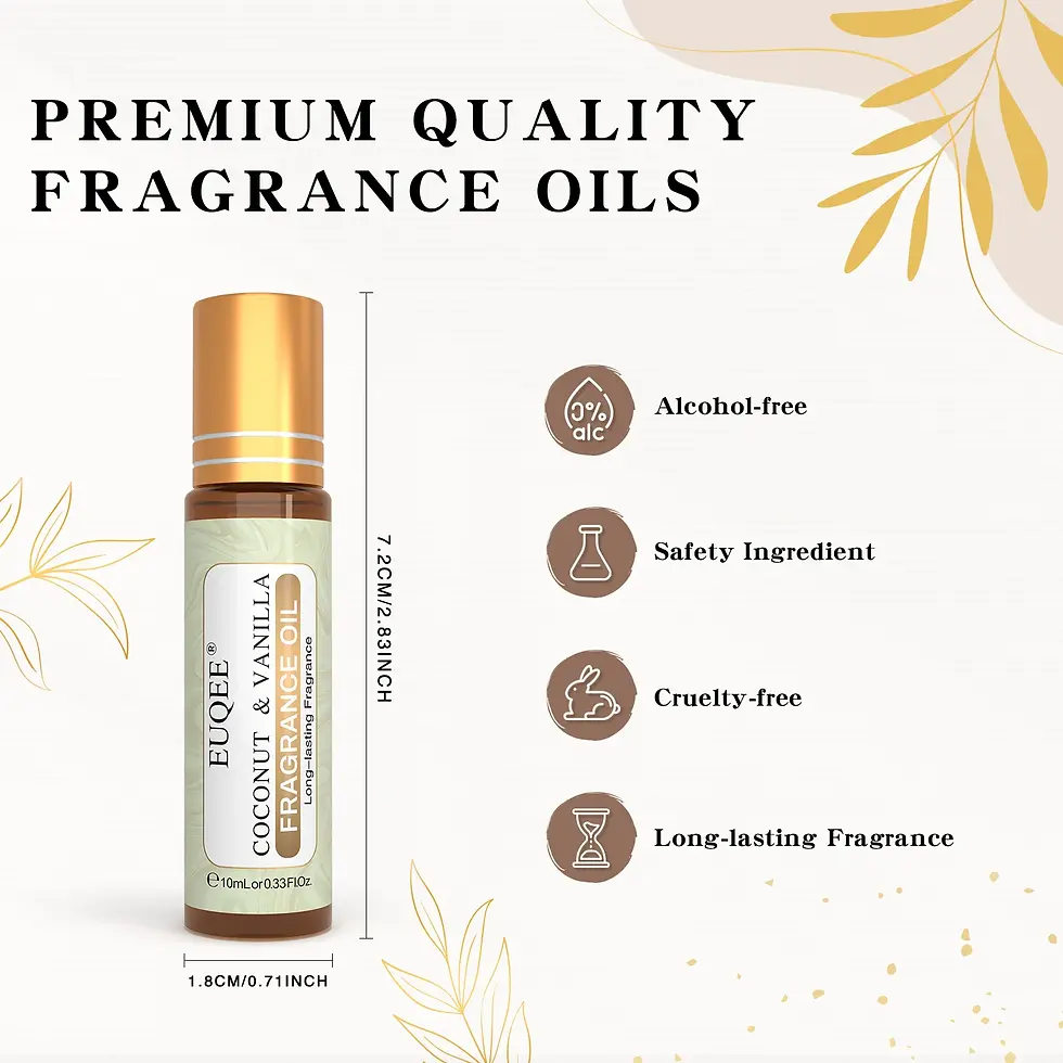 Thumbnail: 10ml Fragrance Oil Roll-On – Long Lasting Perfume Scent for Women & Men