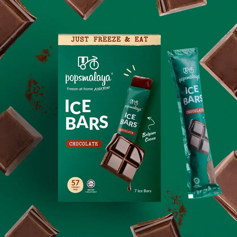 Pops Malaya Chocolate Ice Bars