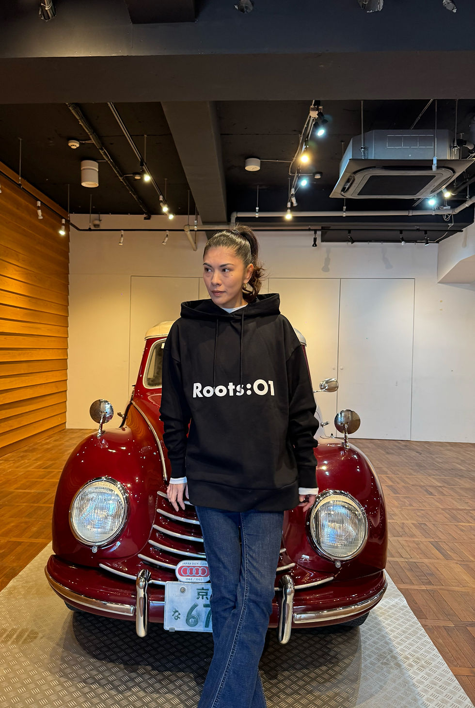 サムネイル： Logo Knit Hoodie