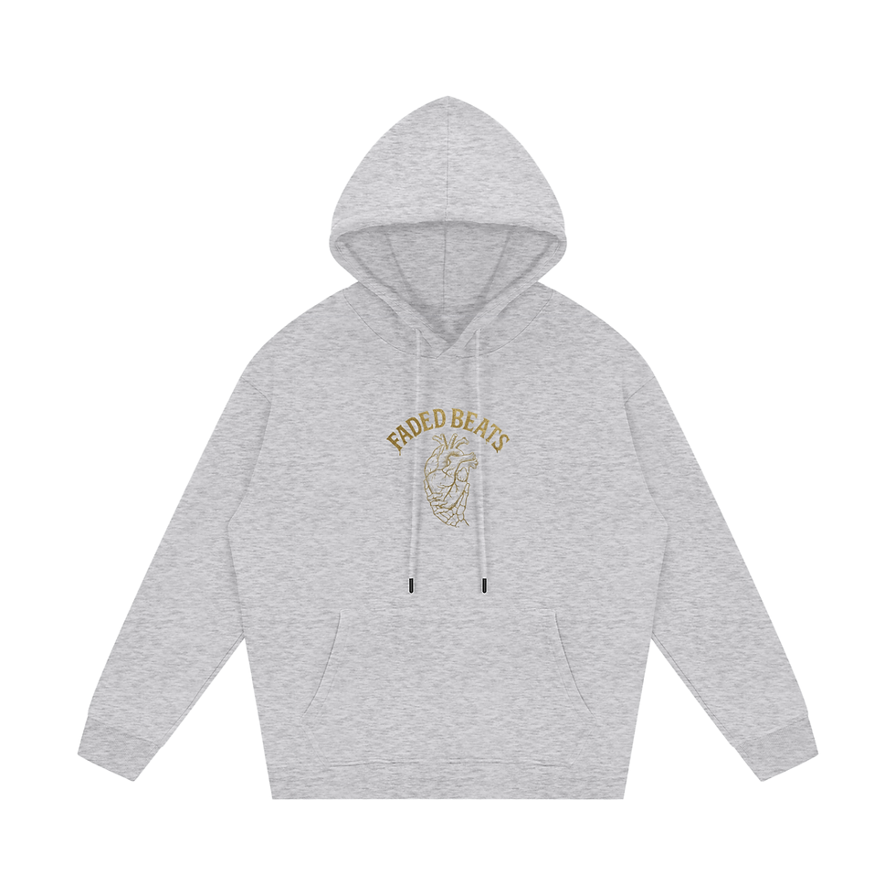 Thumbnail: Western Skull Streetwear Unisex Fleece Hoodie