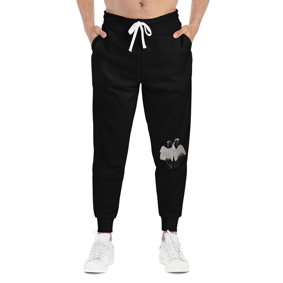 Thumbnail: Athletic Joggers (AOP) Love Birds