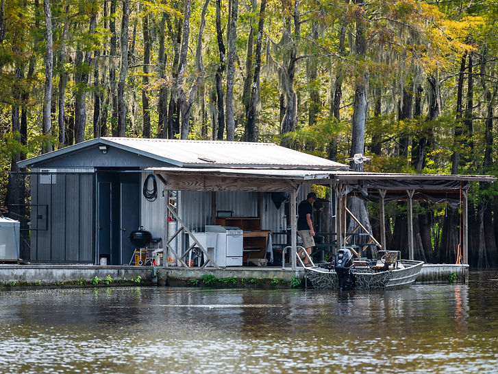 60hp tohatsu outboard at hunting lodge