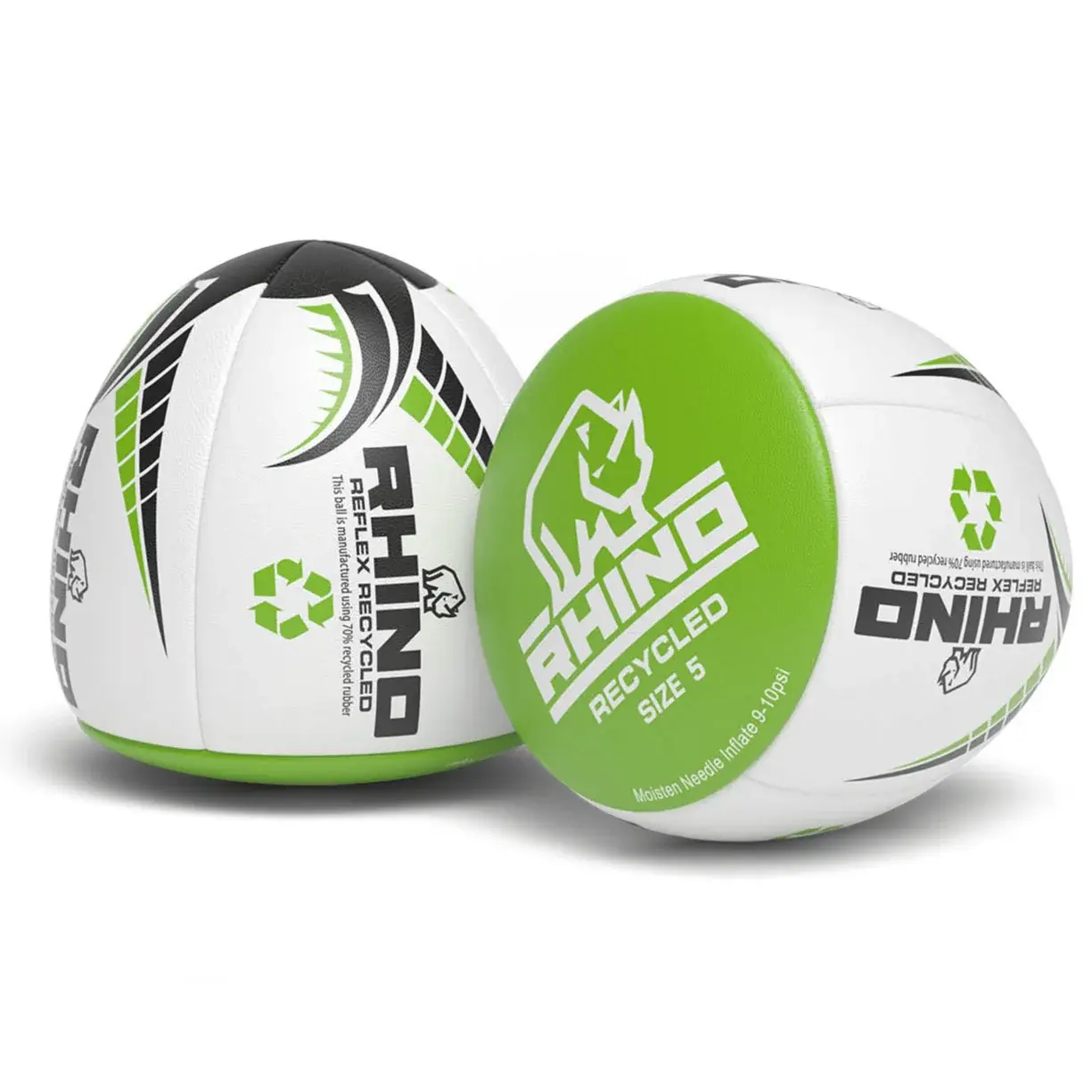 Rhino Reflex Recycled Rugby Ball