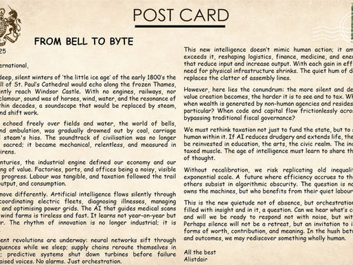 FROM BELL TO BYTE
