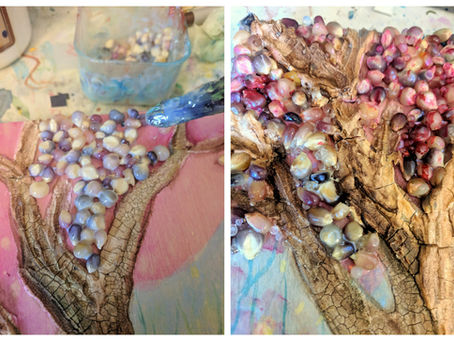 Building an Enchanted Forest- Mini Mixed Media Exploration