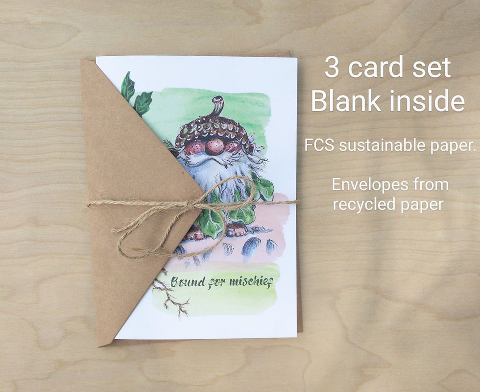 Thumbnail: Oak Sprite Card Set