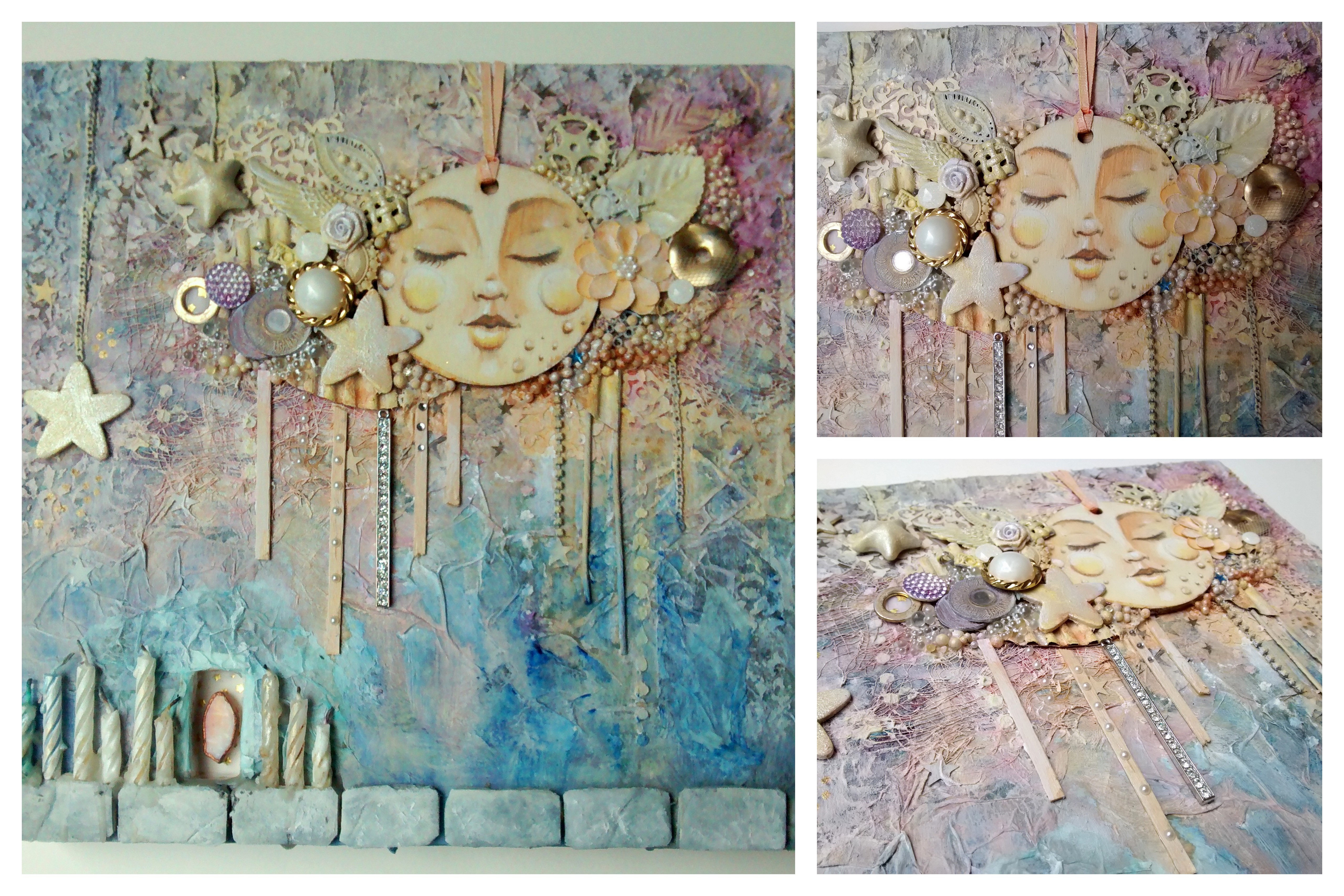 Lady moom collage