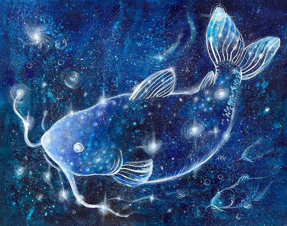 The Catfish Constellation- Original and Prints