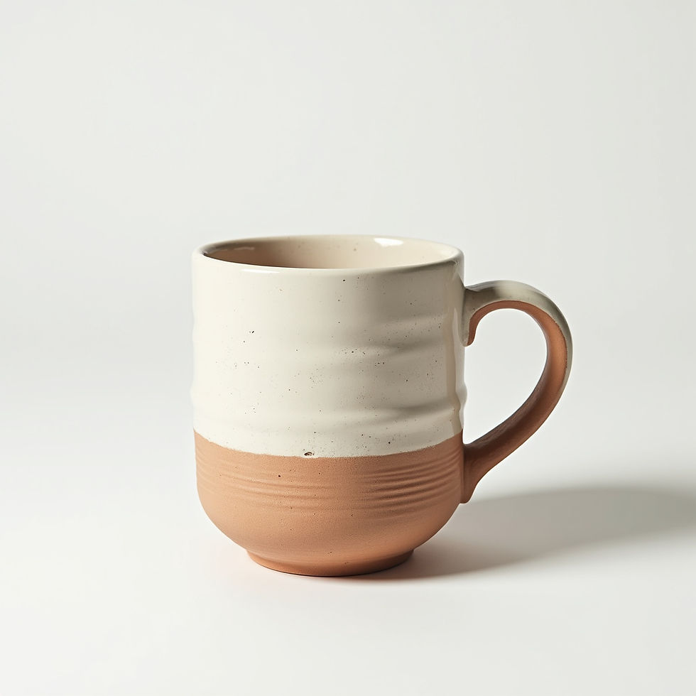 Textured Clay Mug