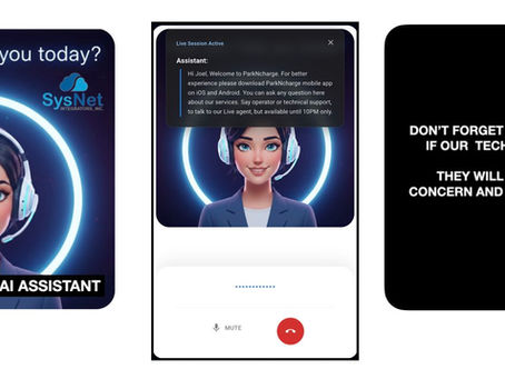 SysNet / ParkNcharge uses Conversational Voice AI Assistant for its EV Charger Customer support.