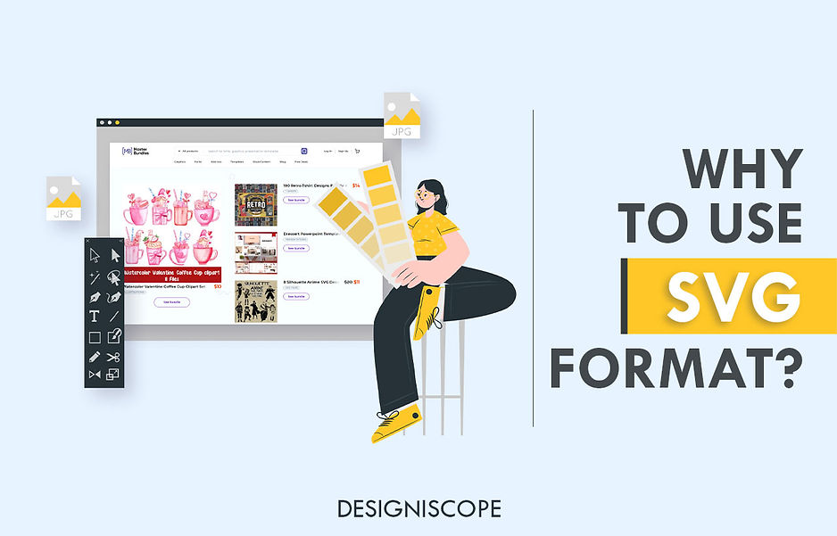Why To Use SVG Format? Great SVG Crown Objects Examples MasterBundles
