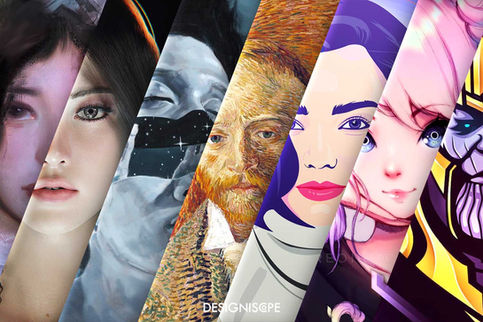 15 Digital Art & Portrait Style To Learn And Start In 2022