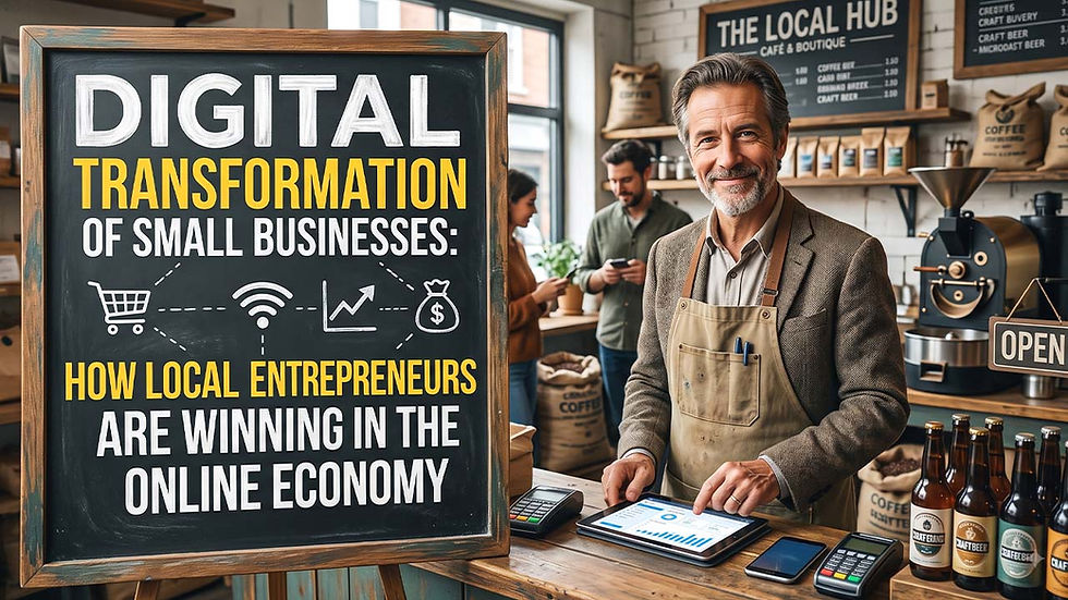 Digital Transformation Of Small Businesses: How Local Entrepreneurs Are Winning In The Online Economy