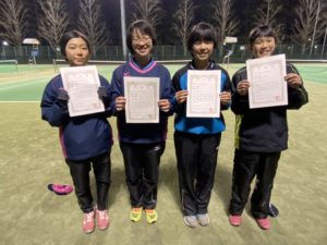 2020/1/19第19回全国小学生ソフトテニス大会6年生シングルスの部神奈川予選会*第7回冬季交流大会