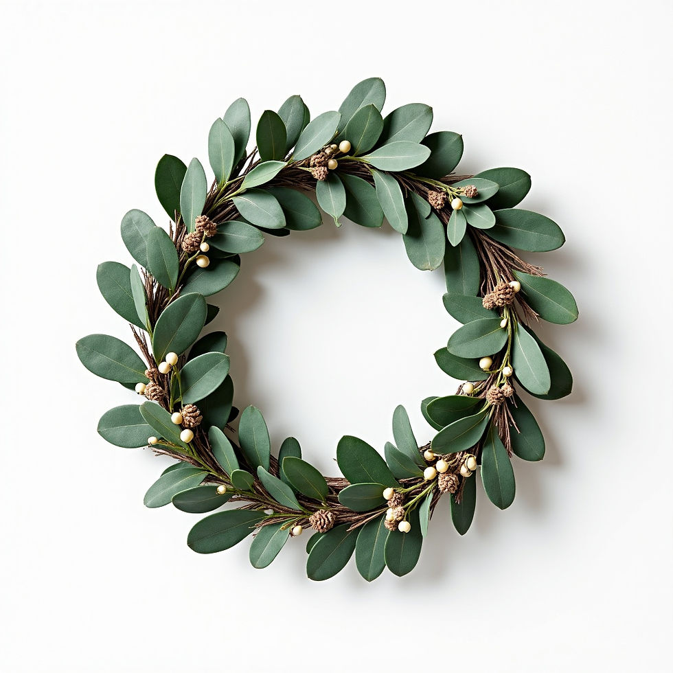 Rustic Eucalyptus Wreath