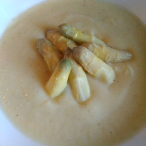 Velouté d'asperges blanches