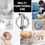 Thumbnail: Bidet Sprayer Set For Toilet, Handheld Sprayer For Bathroom, Self-Cleaner