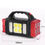 Thumbnail: Solar LED, Portable USB Rechargeable Flashlight, Waterproof, & IT'S A POWERBANK!