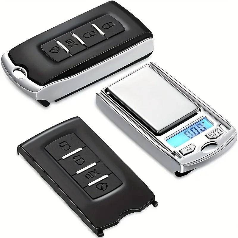 200g/100g Mini Digital Electronic Gram Scale In A Hidden Portable Car Key Shape